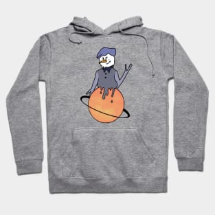 Trippy Melting Snowman Hoodie